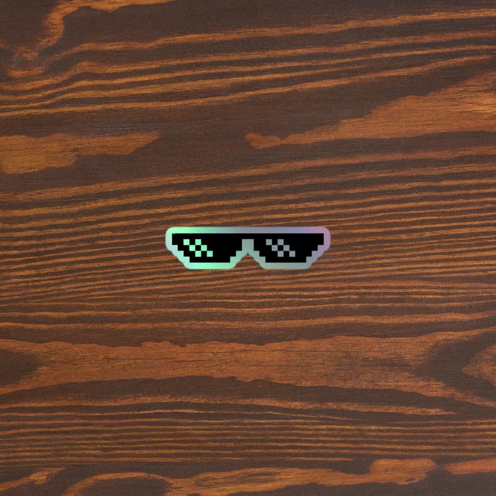 STICKER DE LAS GAFAS THUG LIFE product image (5)