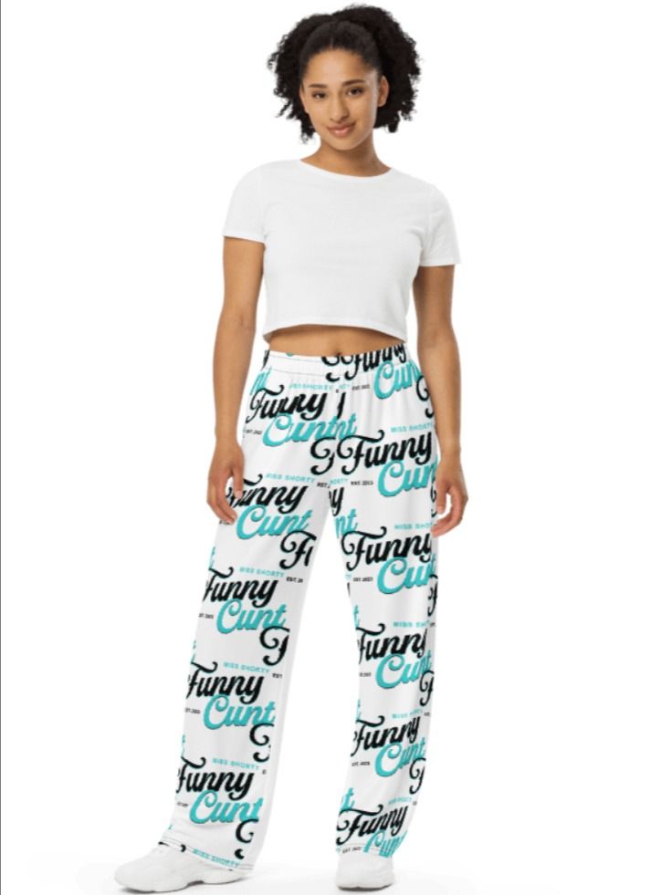 All over Funny C!nt Wide Leg Lounge Pants product image (3)