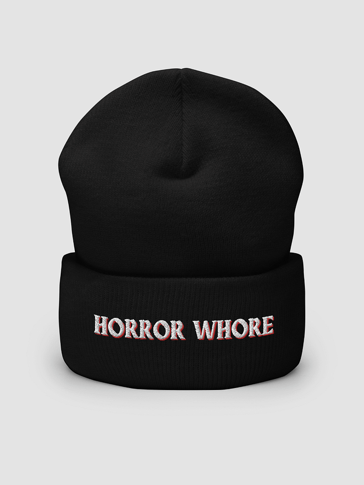 HORROR WHORE BEANIE product image (1)