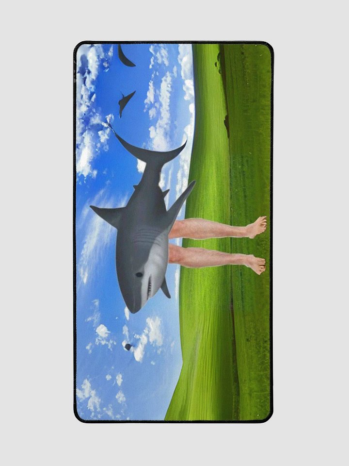 Shark Religion Funny Mat product image (2)