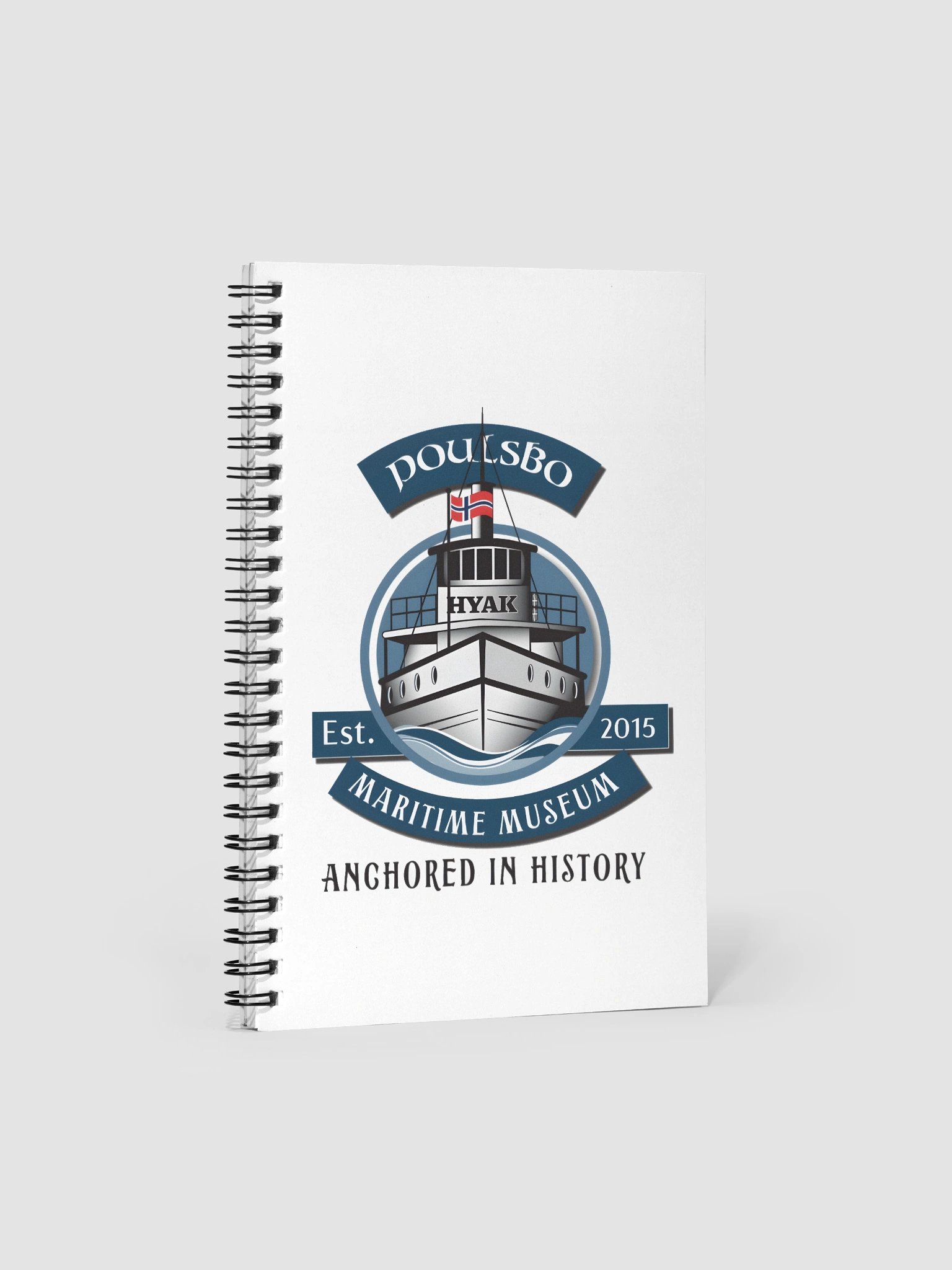HYAK Maritime Museum Spiral Notebook product image (1)