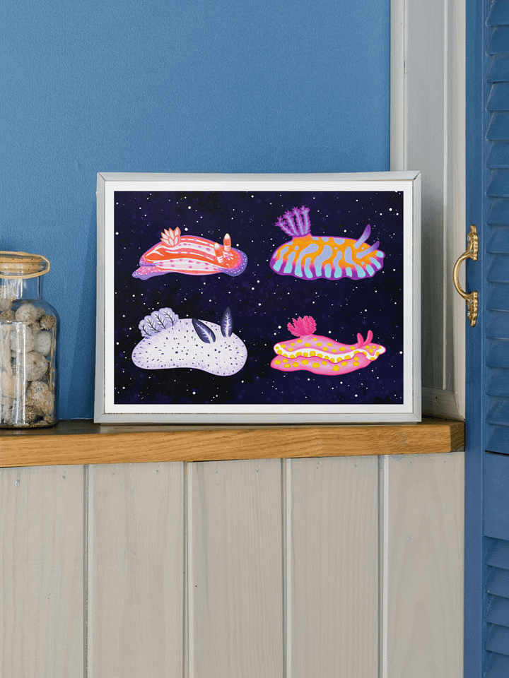 Sea Slugs: Set 1 - Print product image (1)