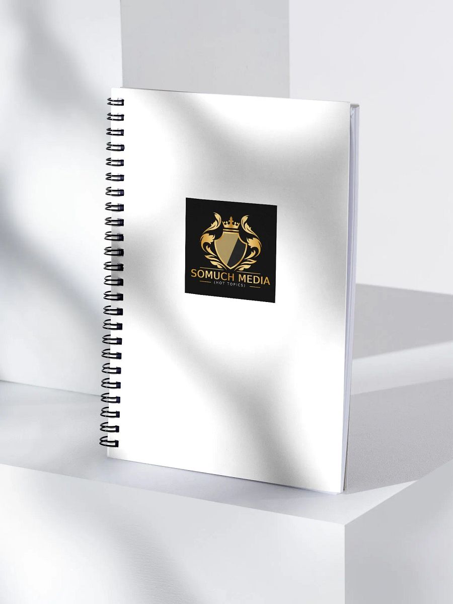 Royal Greek Spiral Notebook SoMuch Media product image (1)