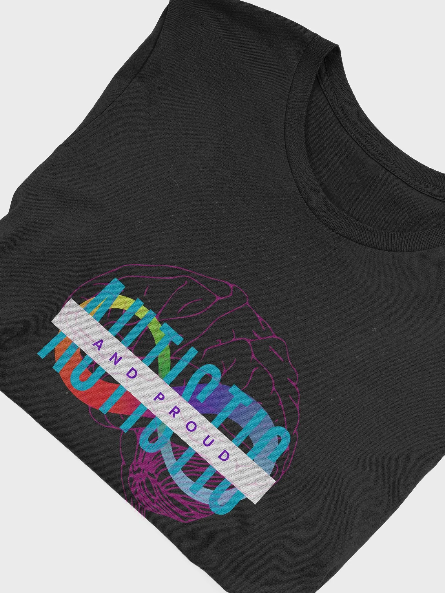 Autistic and Proud Infinity Brain Shirt product image (4)