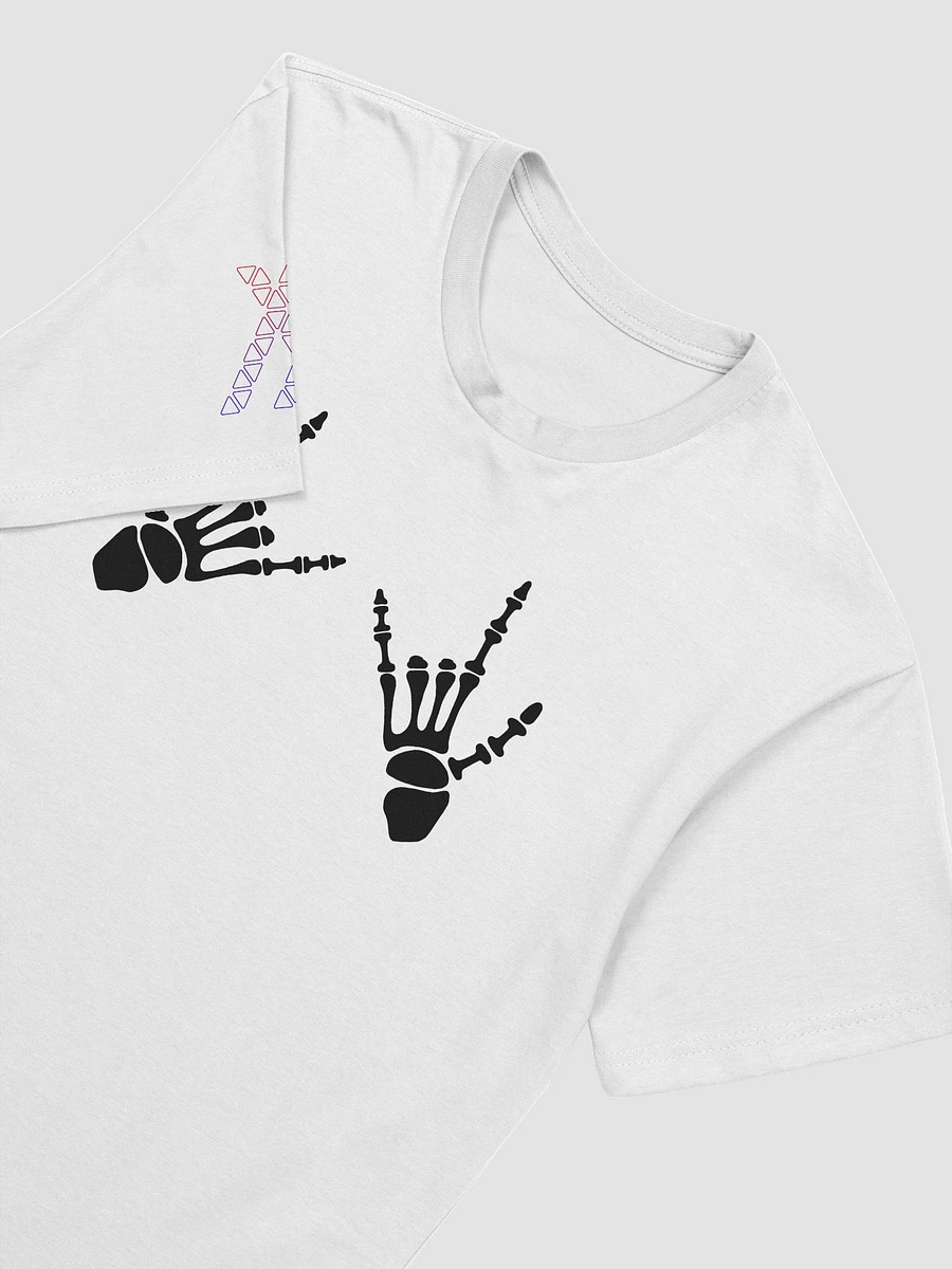 [Black] Bone Hands Let's Go Supersoft T-Shirt product image (4)