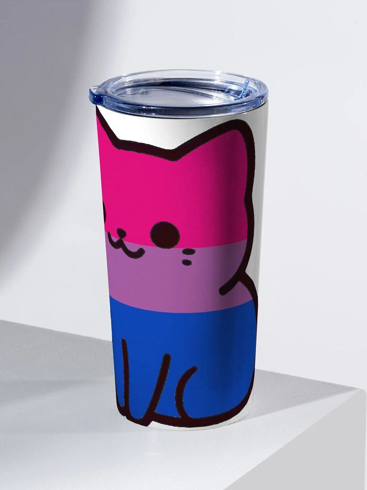 Bisexual Pride Kitty Tumbler Cup product image (2)
