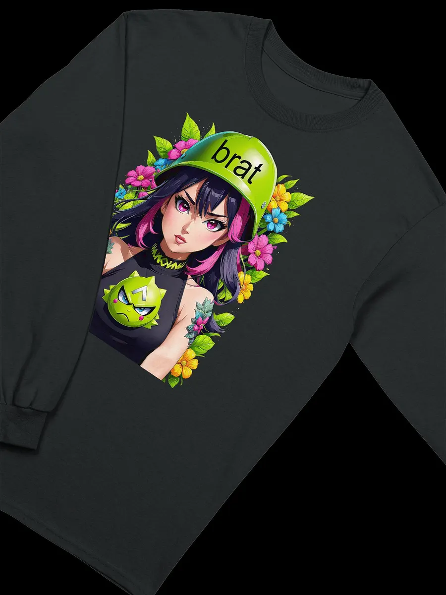 Brat Army Girl - Funny - Meme - Gildan Ultra Cotton Unisex Long Sleeve T-Shirt product image (3)