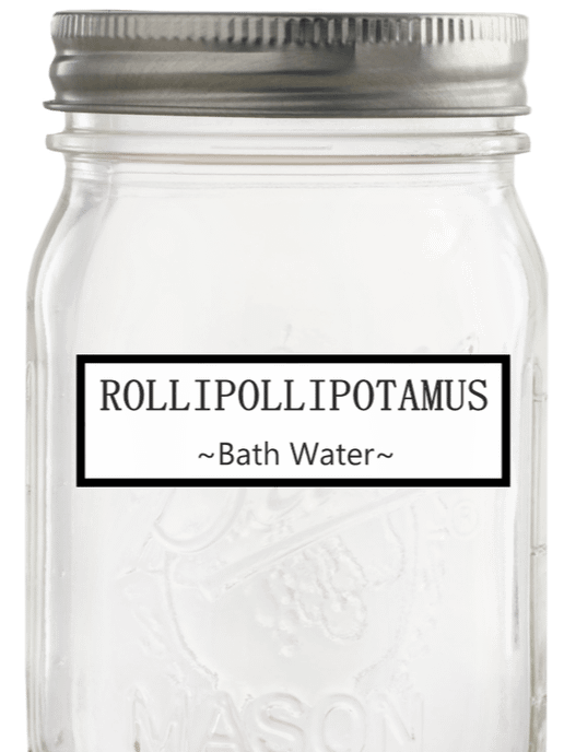 Rollipollipotamus BATH WATER (8oz) product image (1)