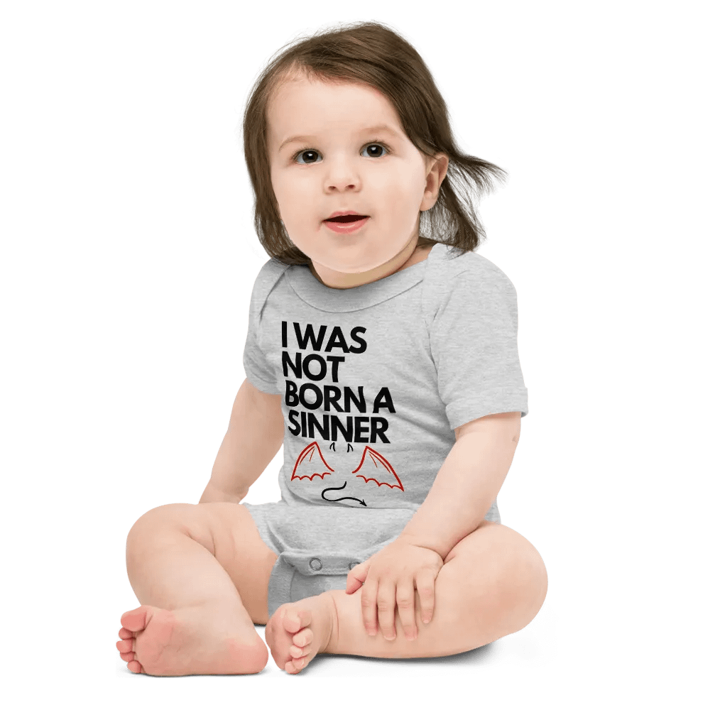I Was Not Born a Sinner Onesie product image (17)