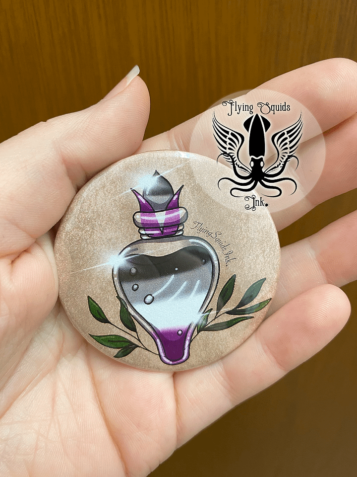 Button- Pride Potion Asexual product image (1)