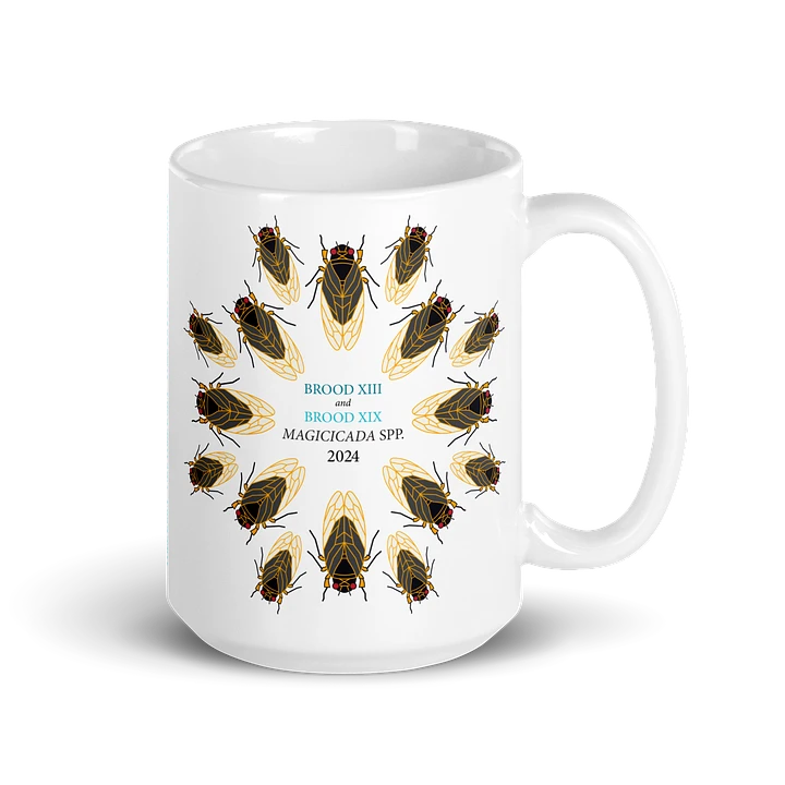Kaleidoscope Cicadas 15 oz Mug product image (2)