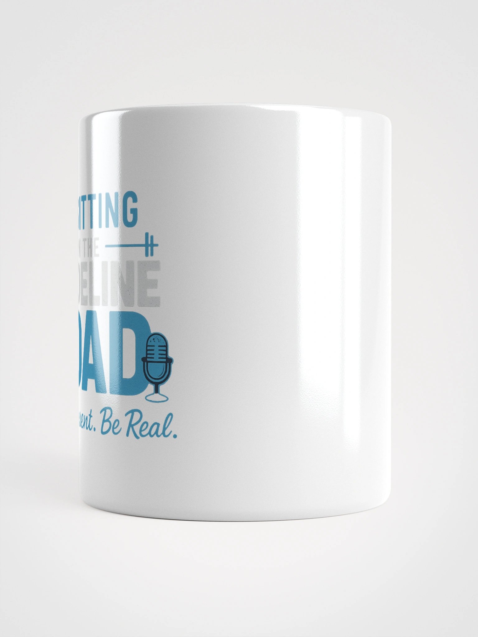 No Sideline Dad” Motivational Mug – Be Present. Be Real product image (13)