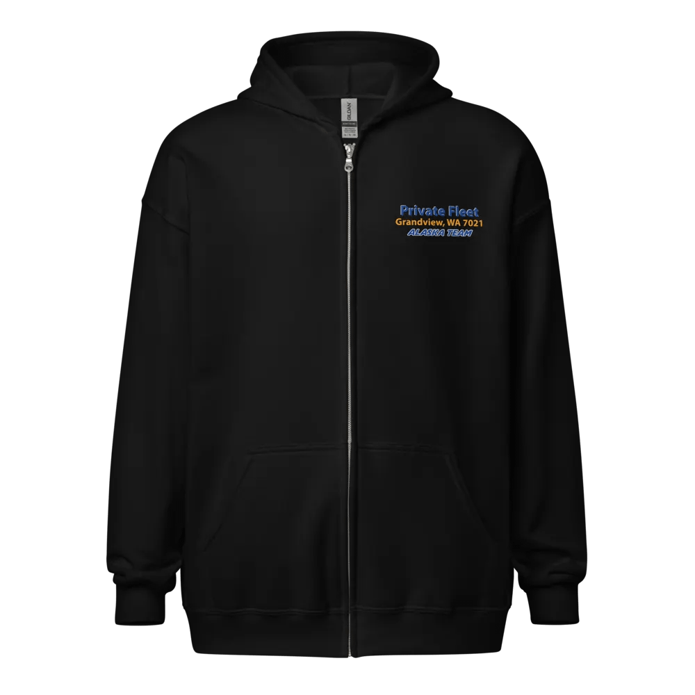 7021 Grandview Alaska Team Walmart Private Fleet Zip-up product image (4)