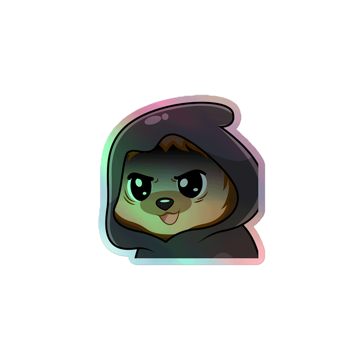 One of Us holographic sticker product image (1)