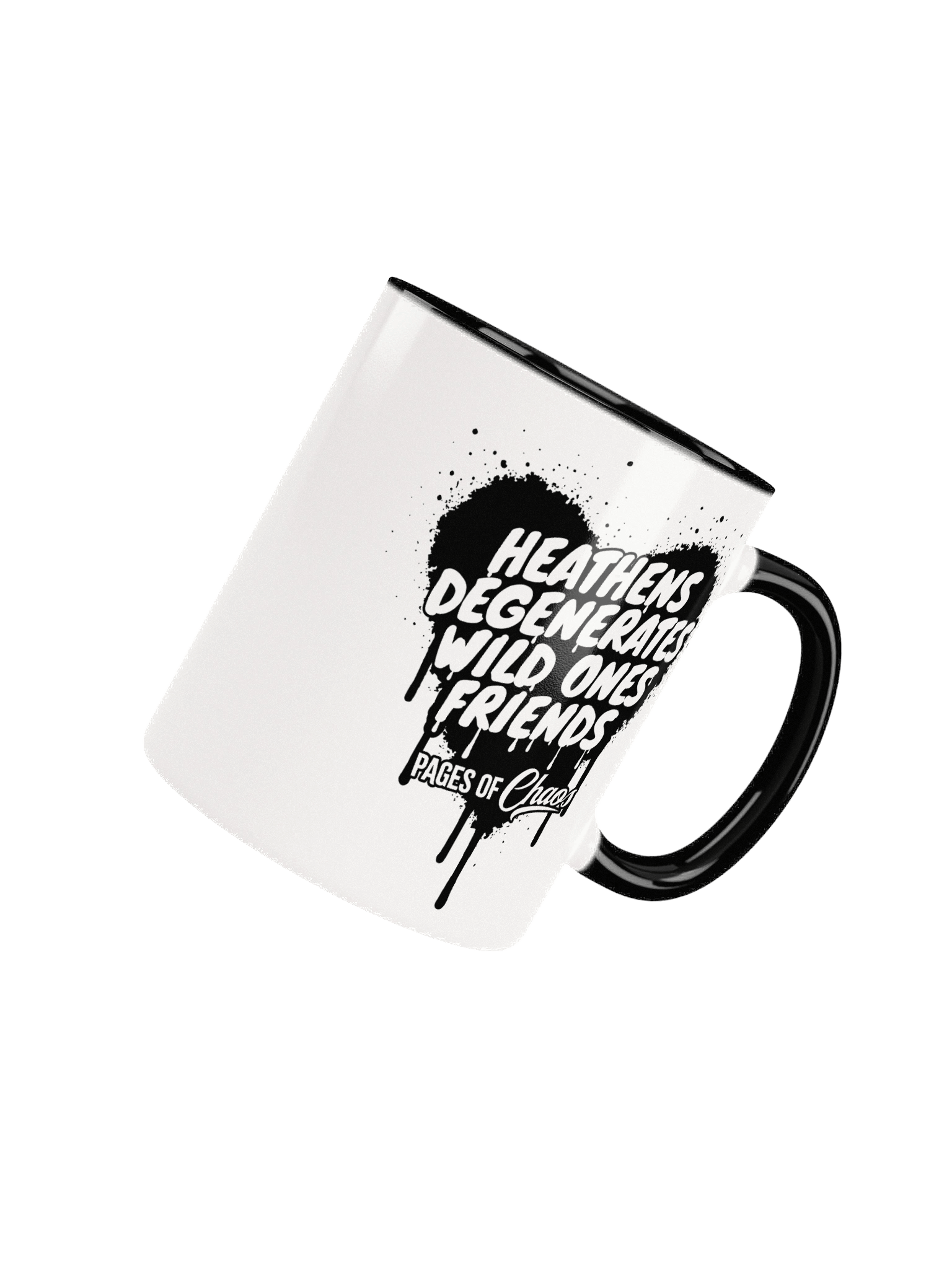 Heathens, Degenerates, Wild Ones, and Friends Mug w/Color product image (4)