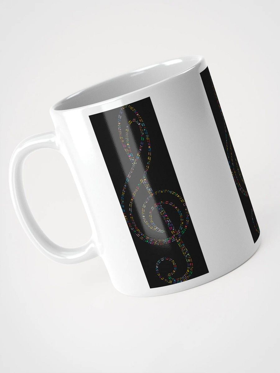 White Glossy Coffee mug-Music Note product image (5)
