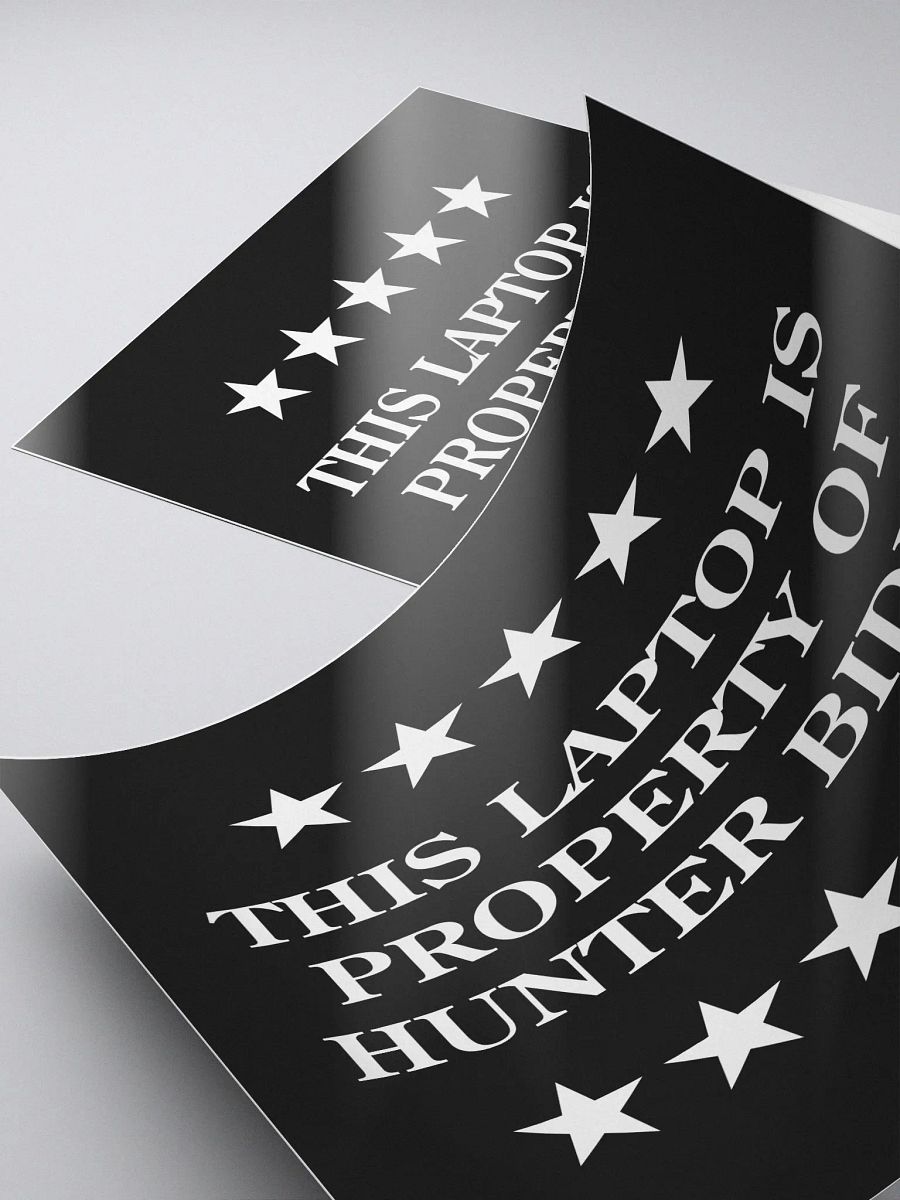 Hunter Biden's Laptop Sticker product image (4)