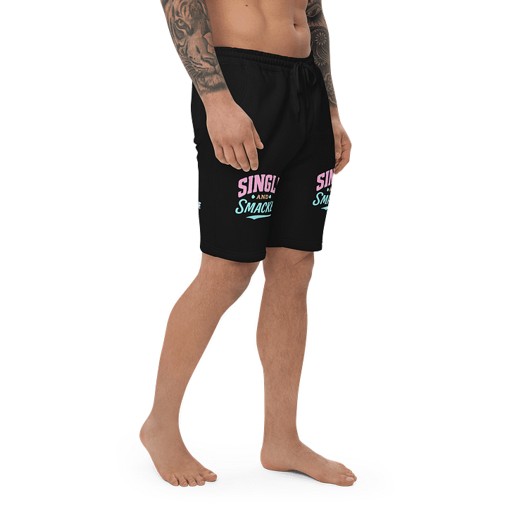 Single and Smacked Lounge Shorts - Funny Summer Casual Wear for Singles Shorts product image (2)
