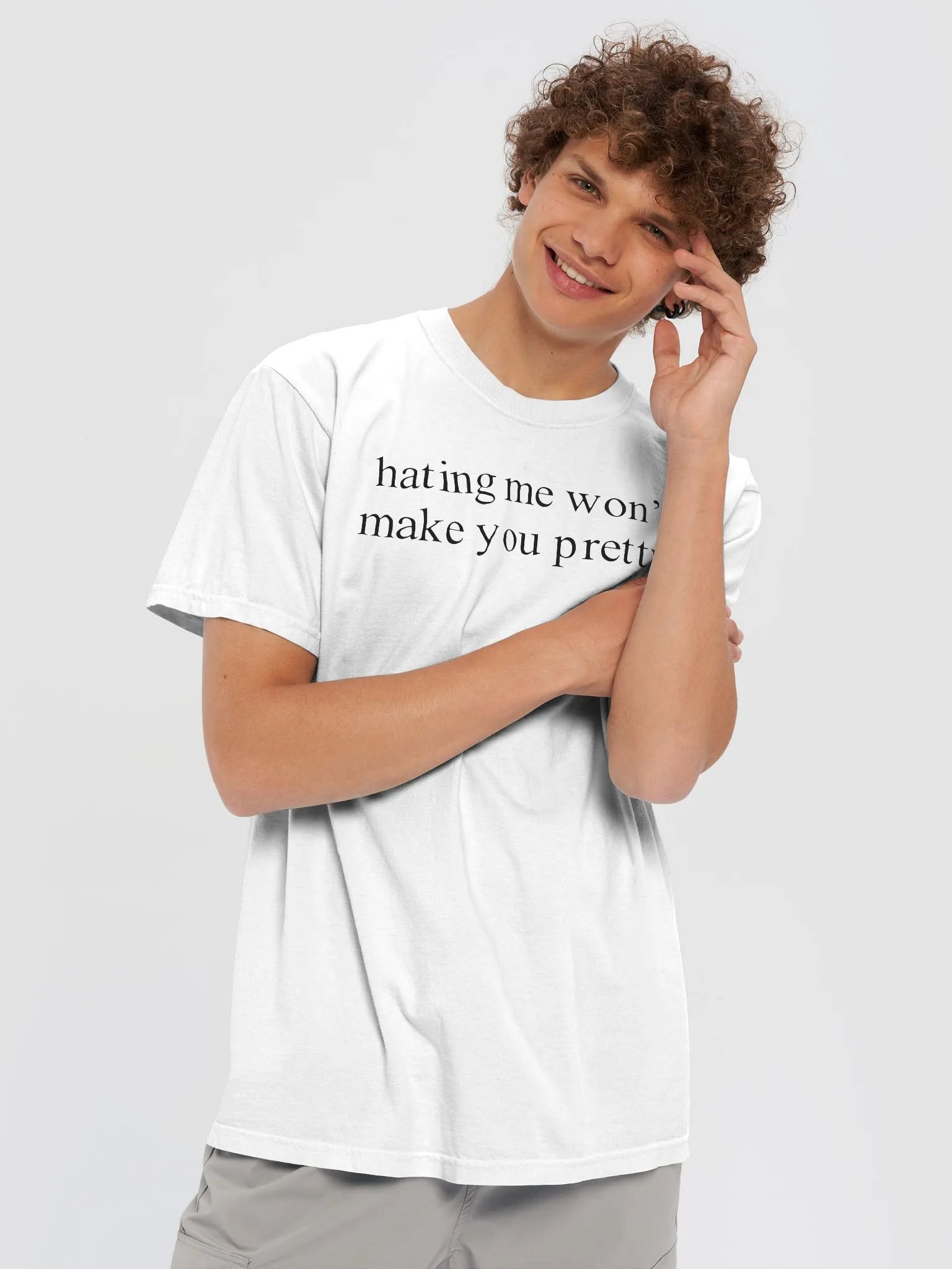 Mrs Kari Clark Wearing Hating Me Won’t Make You Pretty shirt product image (6)