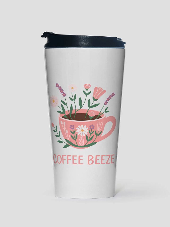 Floral Coffee Beeze Travel Mug product image (1)