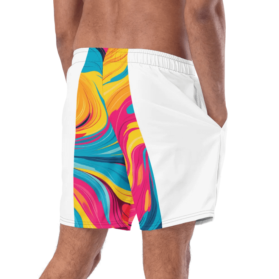 Vivid Wave Men's Swim Trunks product image (3)