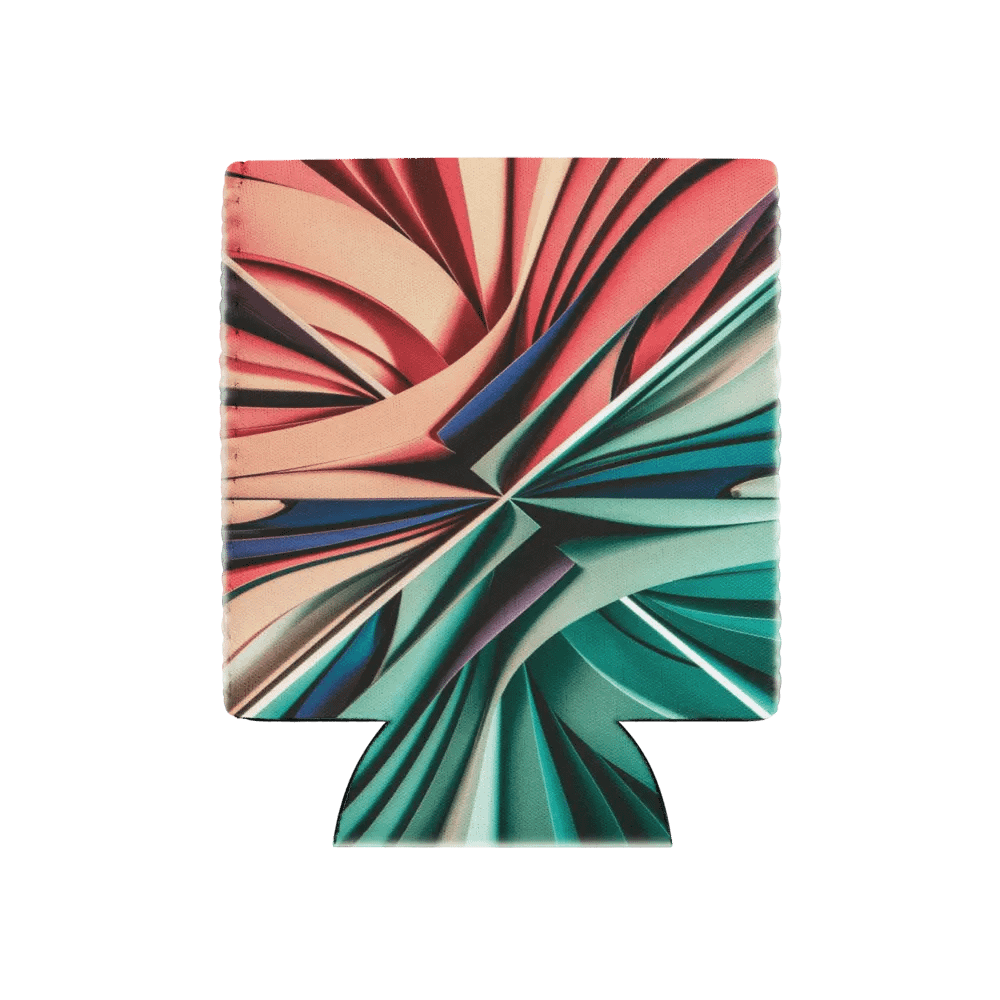 Graphic Grove Neoprene Can Cooler - Vibrant Abstract Swirl Design product image (11)