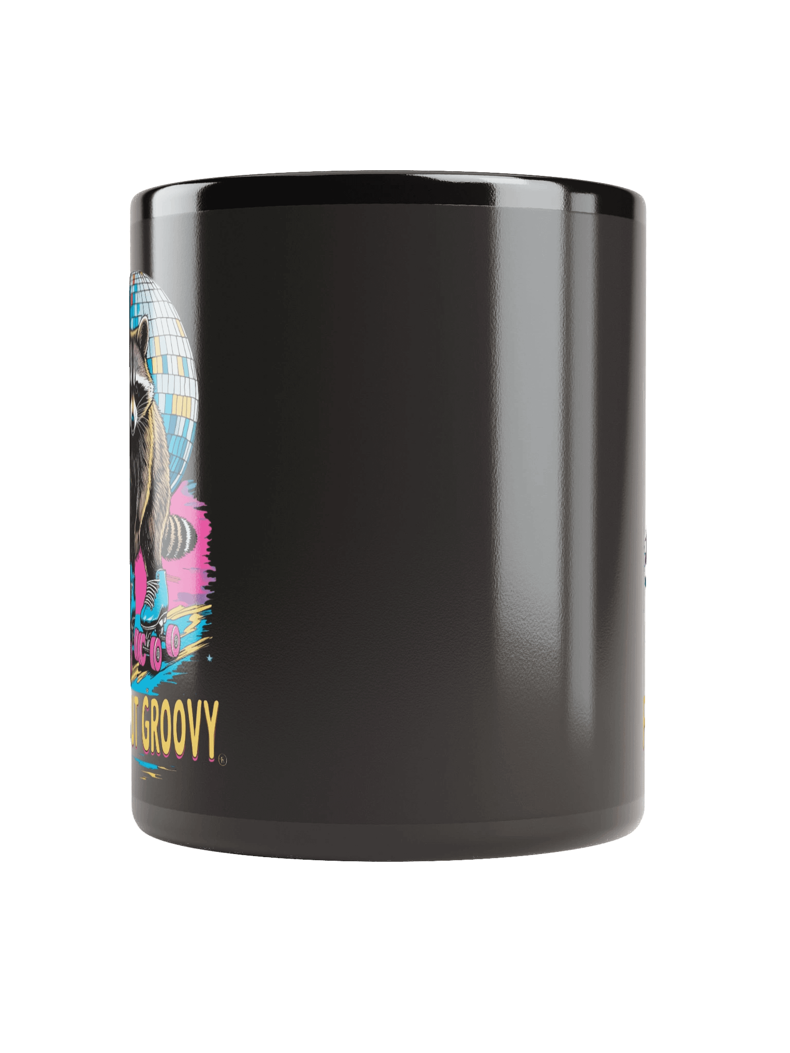 Feral but Groovy Raccoon Mug product image (9)
