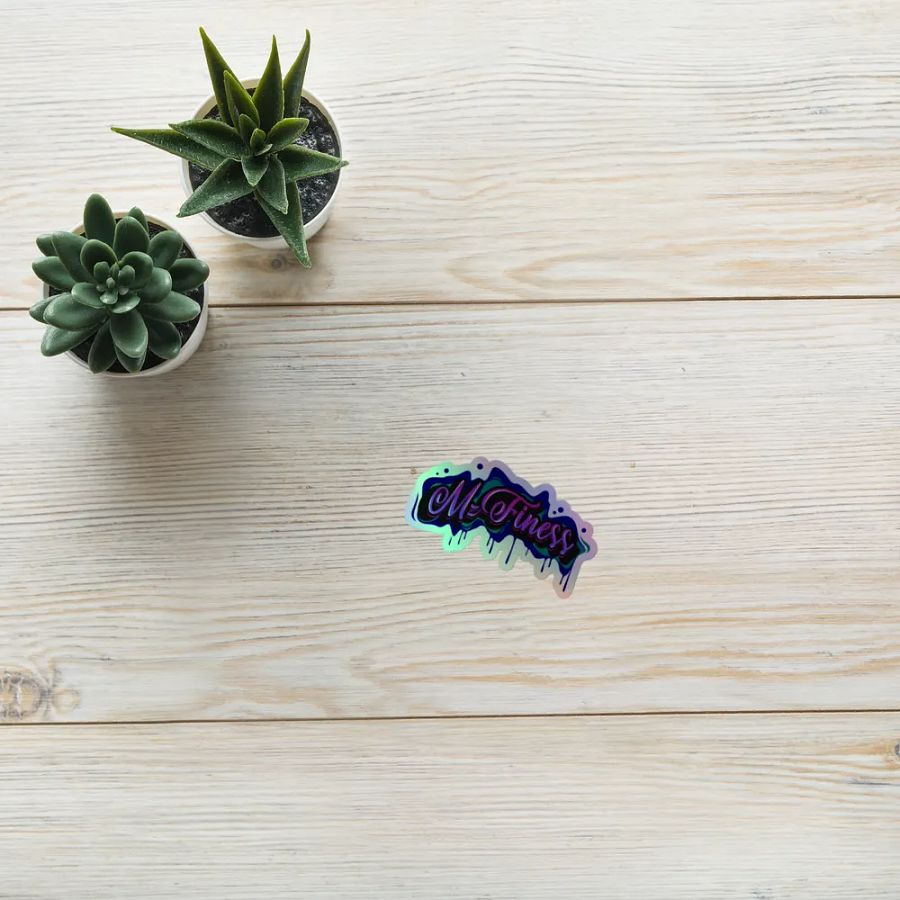 MzFiness Holographic Sticker Set product image (10)