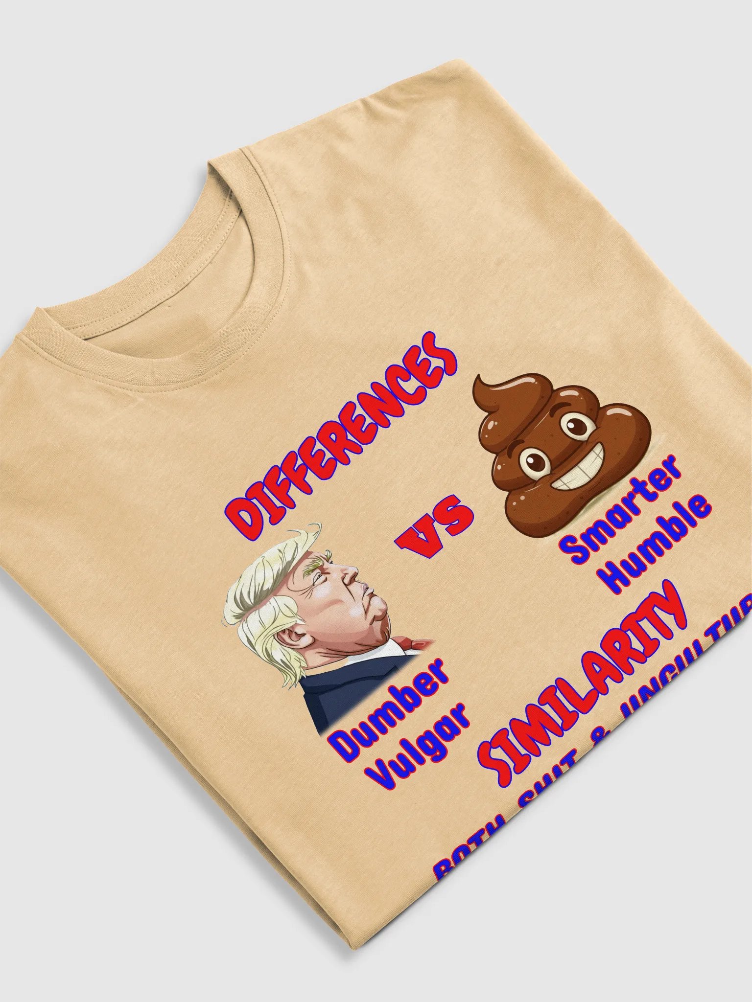 Trump vs. Shit Satirical Tee product image (25)