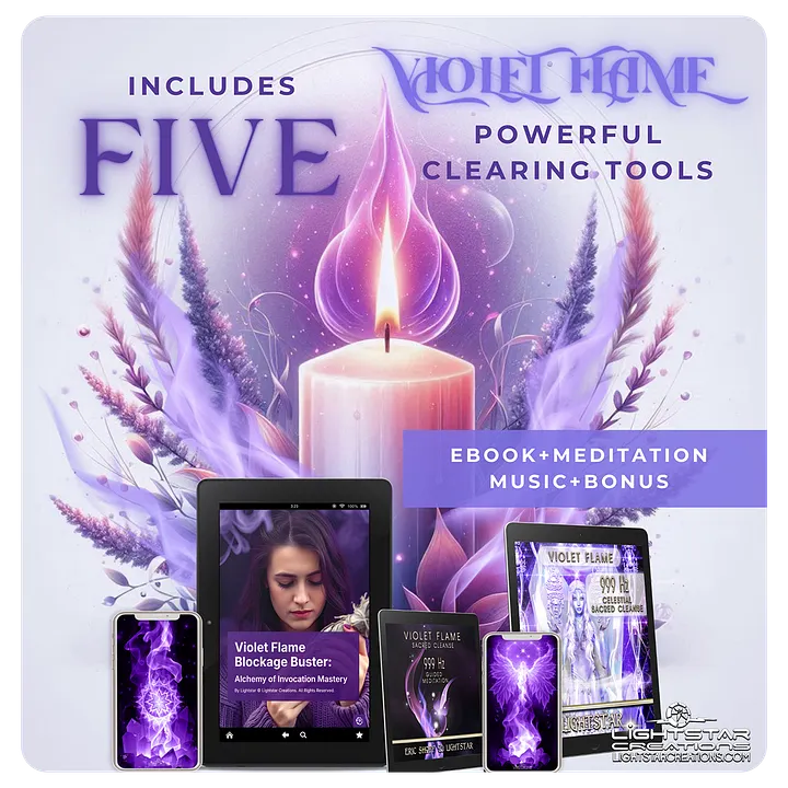 Violet Flame Blockage Buster Media Pack product image (2)