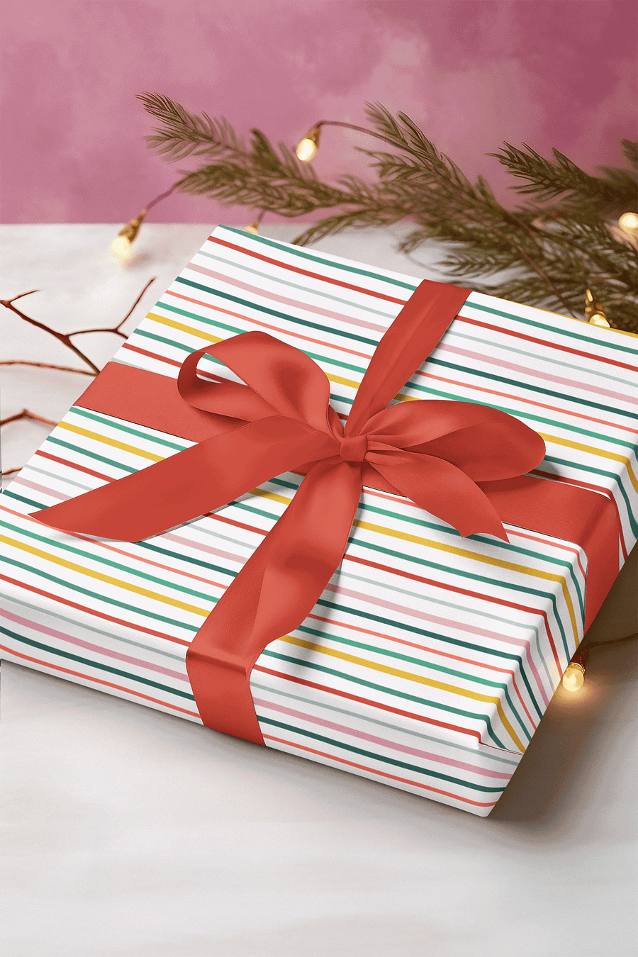 Candy Stripes Wrapping Paper product image (1)