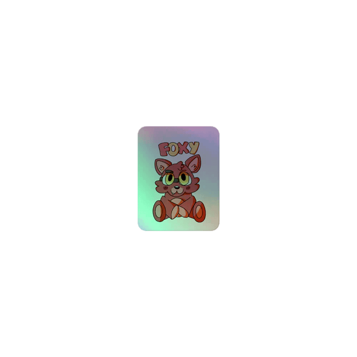 foxy sticker product image (1)