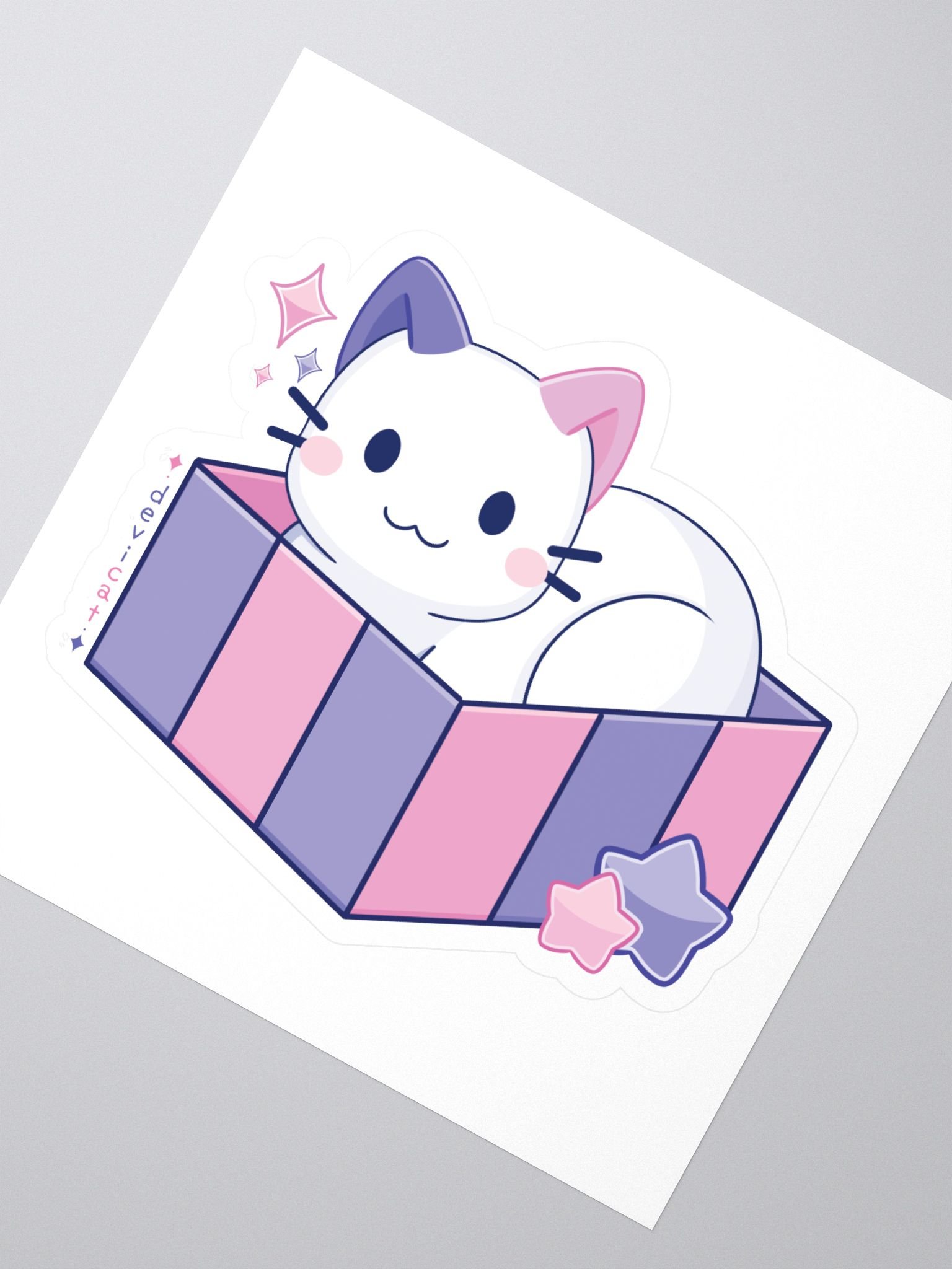 CandiCat Cat In A Box 2023 Sticker product image (2)