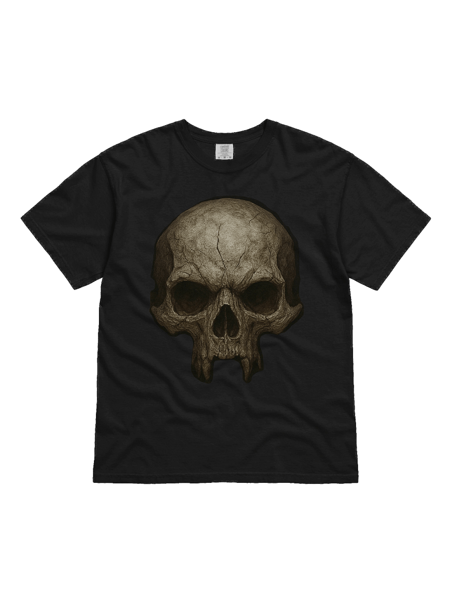 DR3ADMARROW Skull Illustration Heavyweight Tee product image (1)