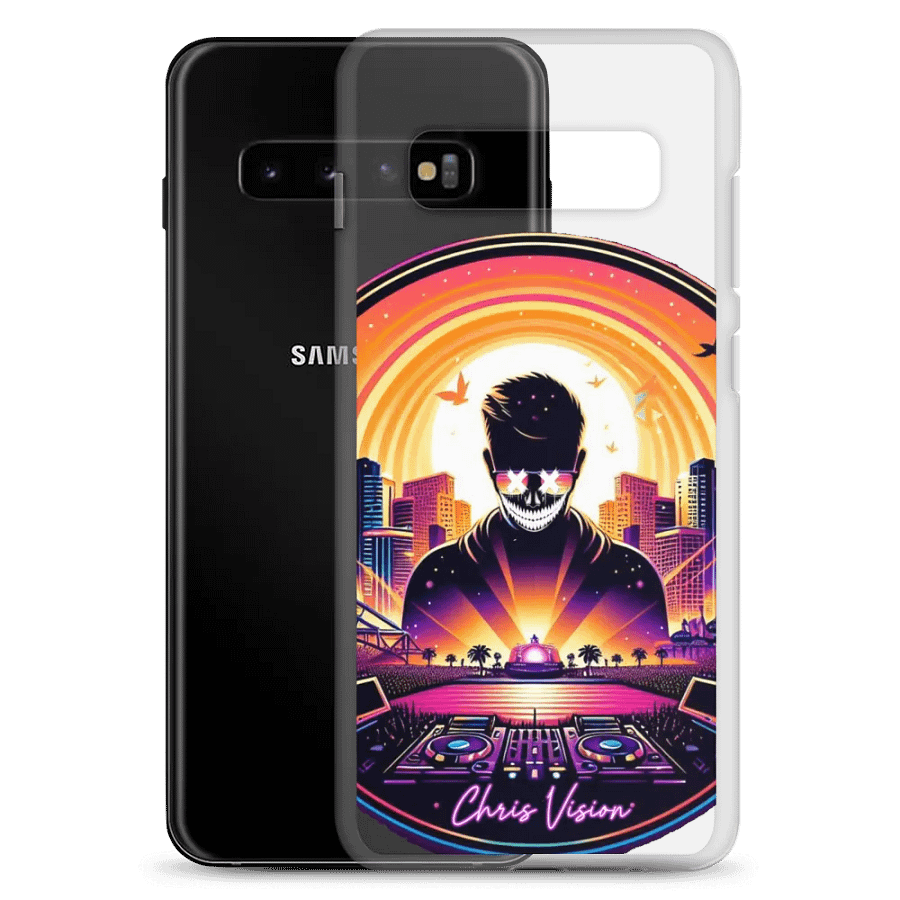 Sunset DJ Skull Samsung® Case product image (23)