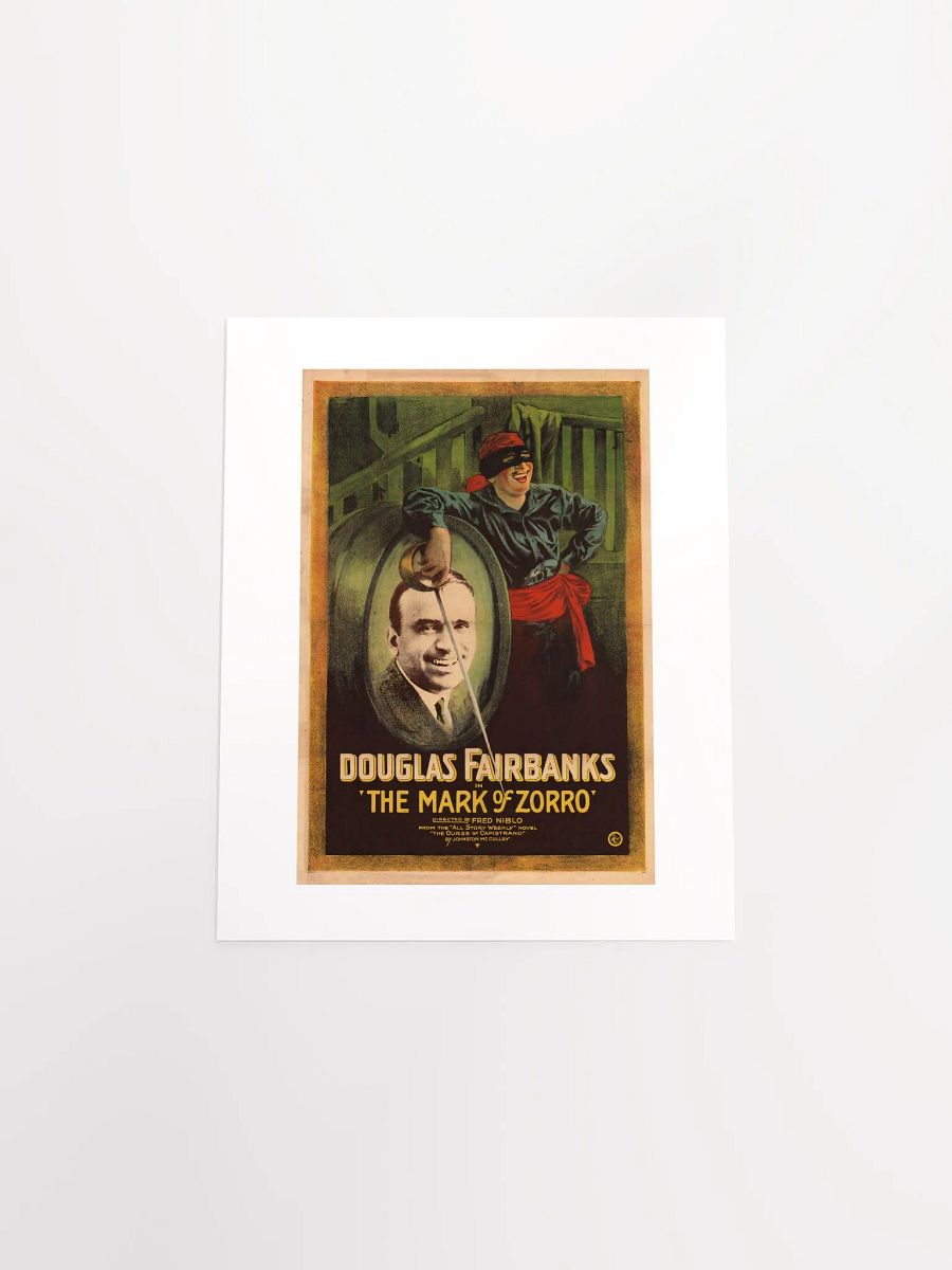 The Mark of Zorro (1918) Poster - Print product image (4)
