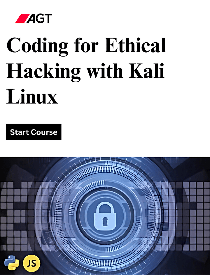 Ethical Hacking With Python, JavaScript and Kali Linux product image (1)