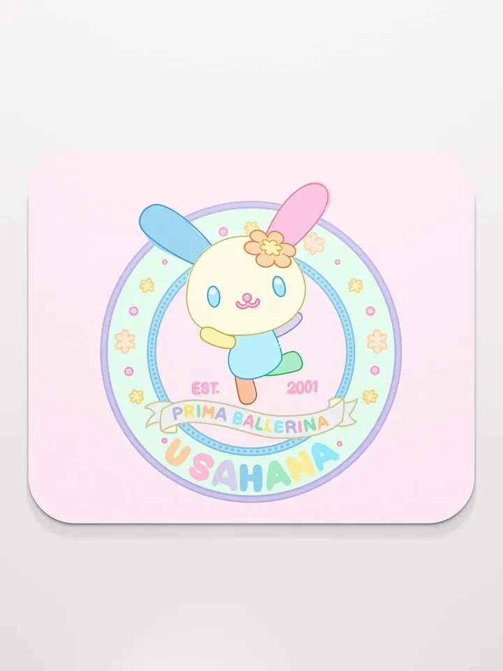 Rainbow Bunny Mouse Pad product image (2)