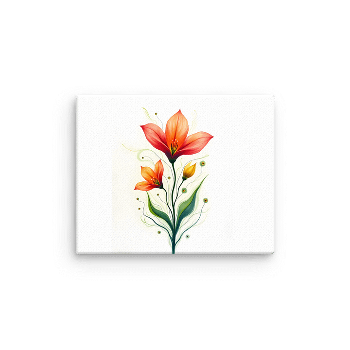 Whimsical Floral Delight Thin Canvas product image (2)