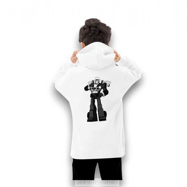 Fancy Carball Bot - Kids Hoodie | #MadeByMELO product image (2)