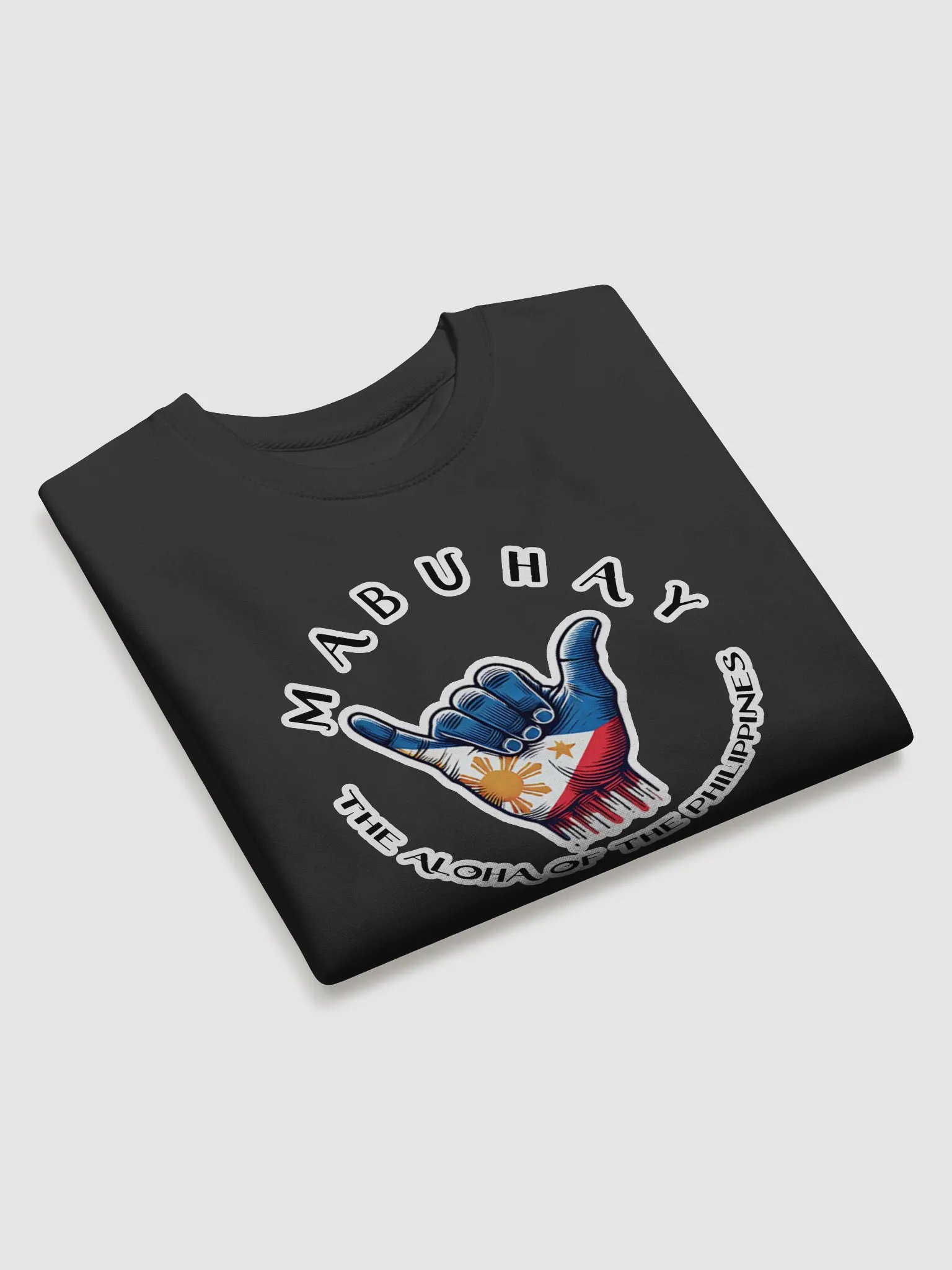 MABUHAY THE ALOHA OF THE PHILIPPINES™ SHAKA HANG LOOSE SWEATSHIRT, [MEANS 