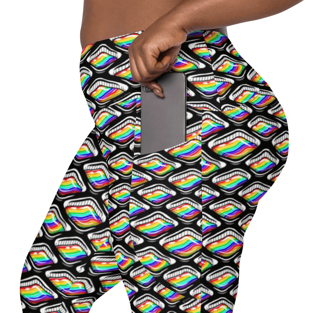 Rainbow Squares Pocket Legging product image (11)