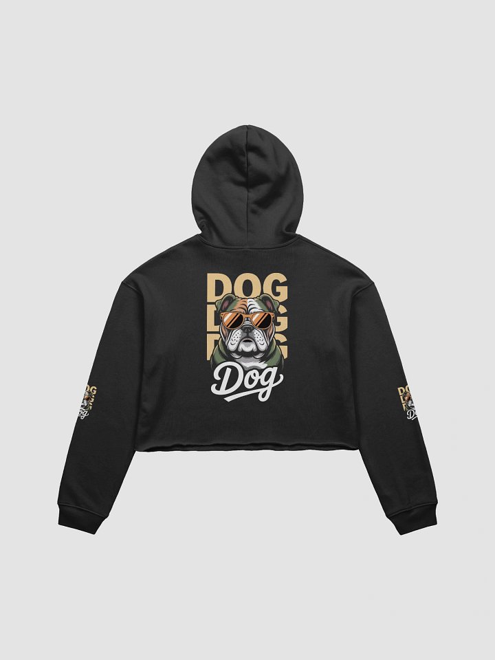 Bulldog Vibes Crop Hoodie product image (6)