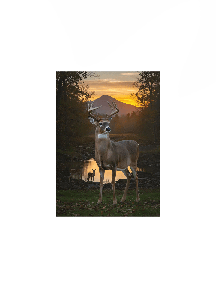 White-tailed Buck: Whispers of the Smokies Poster product image (4)