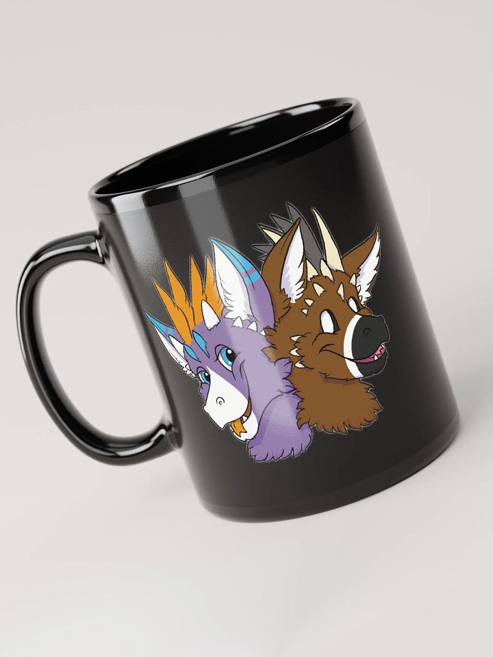 {Special Edition} Lavender/Telephone Black Mug product image (2)