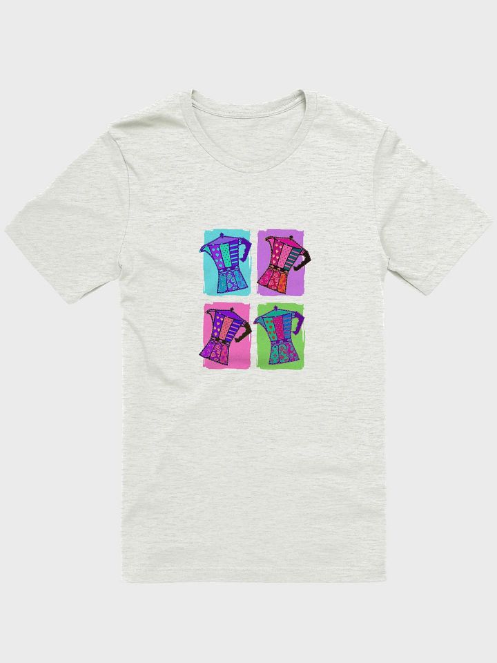 Pop-art Moka Print T-shirts product image (1)