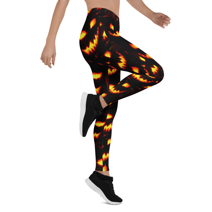 Jack o Lantern Smiles All-Over Leggings product image (7)