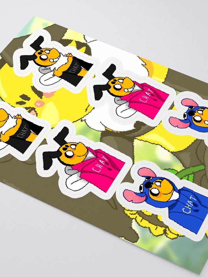 OG Chat Bee Kiss-Cut Sticker Sheet product image (2)