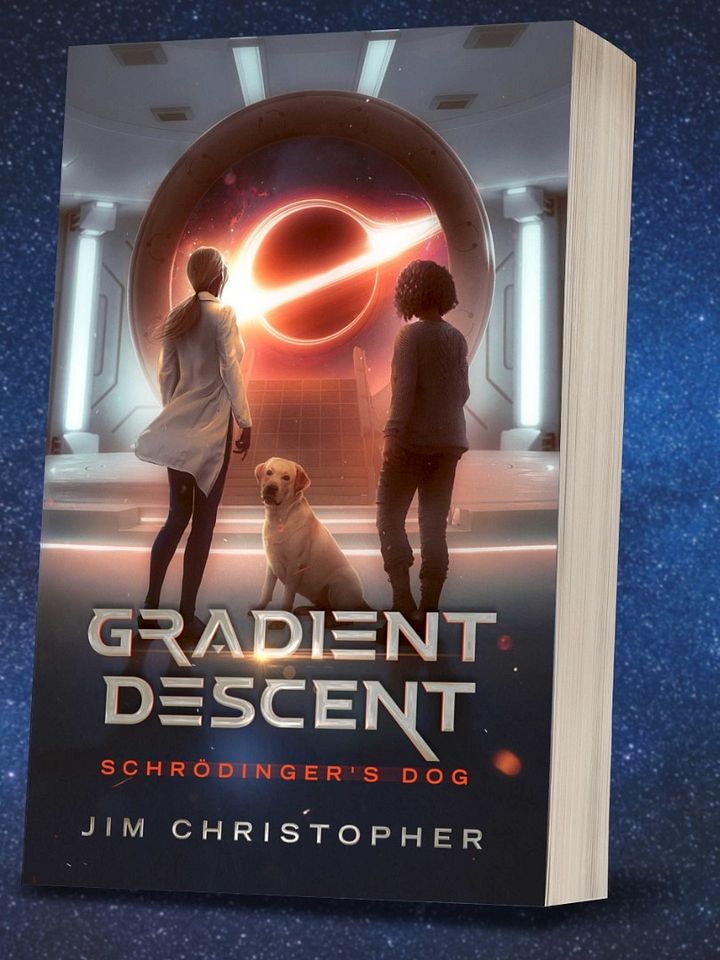Gradient Descent: Schrödinger’s Dog Paperback (signed) product image (1)