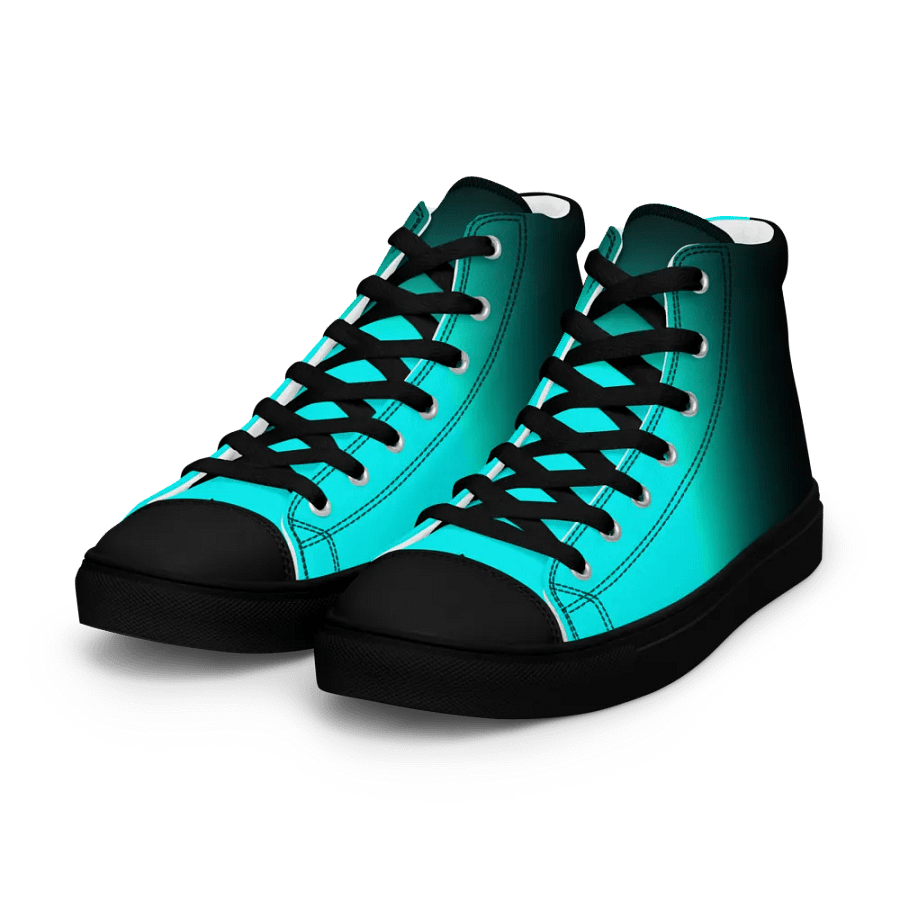 STRAIGHT VIBIN NEON COLOR FADE STYLE MEN'S CANVA SHOES product image (7)